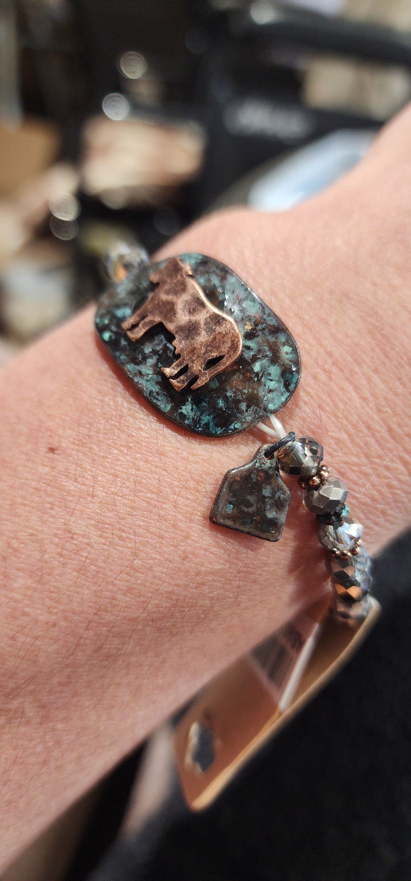 Burnished Coppertone Farm Bracelets