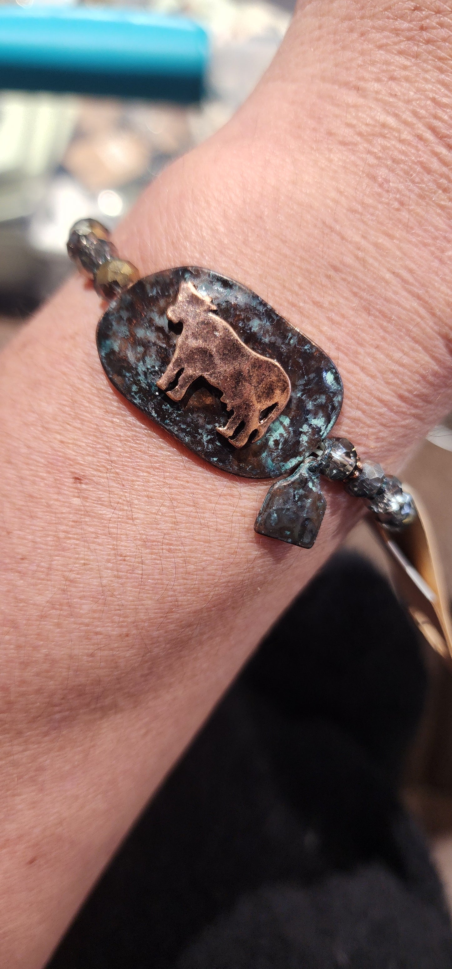 Burnished Coppertone Farm Bracelets