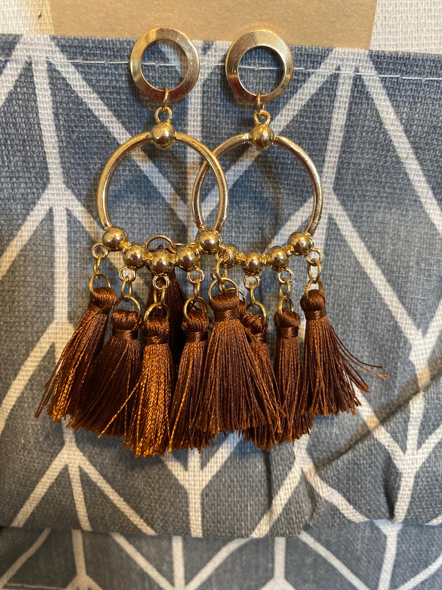 Cabo Fringe Dangle/Hoop Earrings