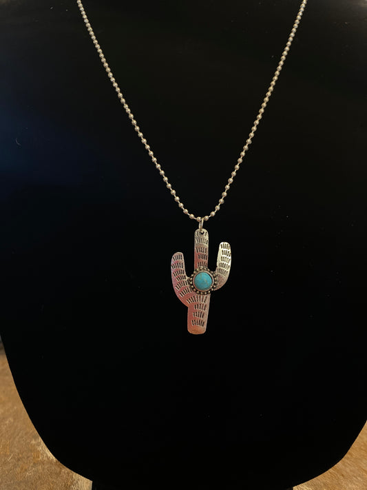 San Antonio Cactus Necklace