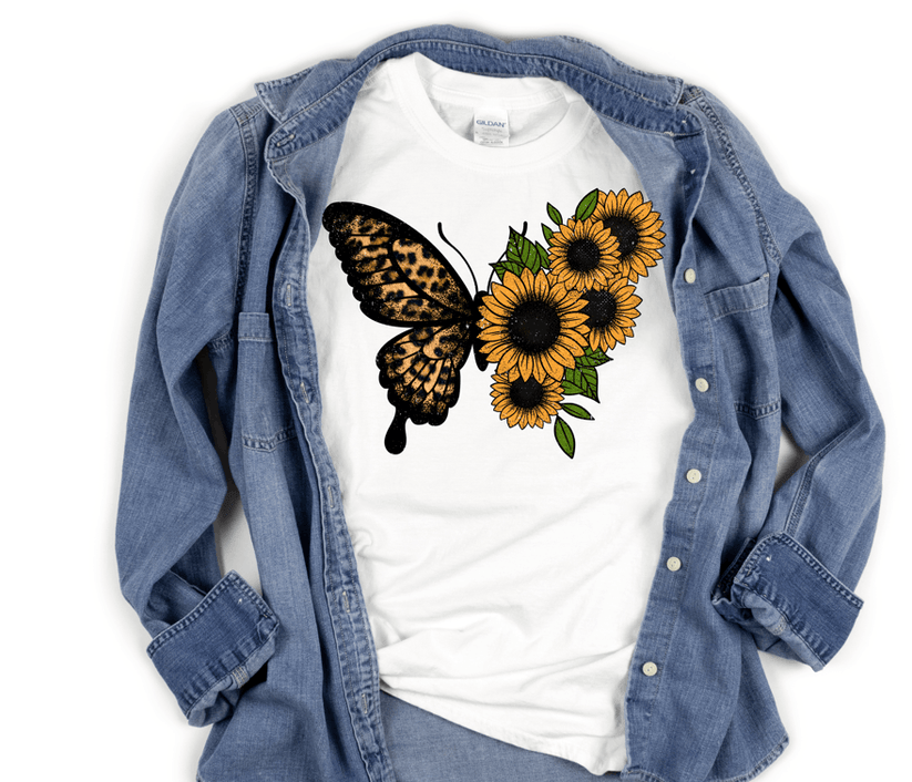 Sunflower butterfly