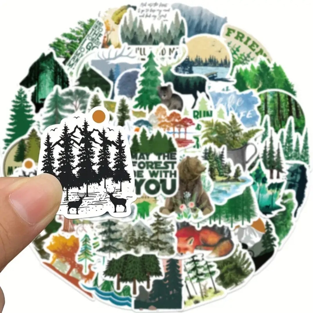 Into the Woods sticker stash