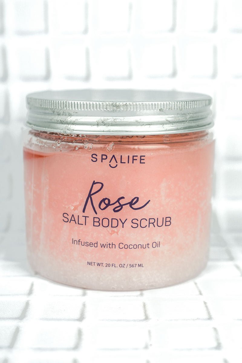 Rose Sea Salt Body Scrub