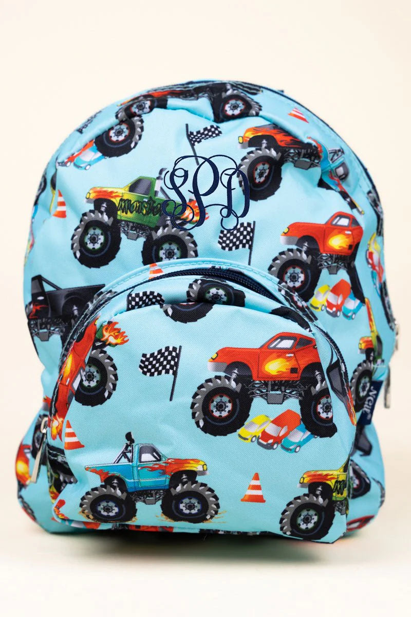 Kids Small Monster Truck Backpack