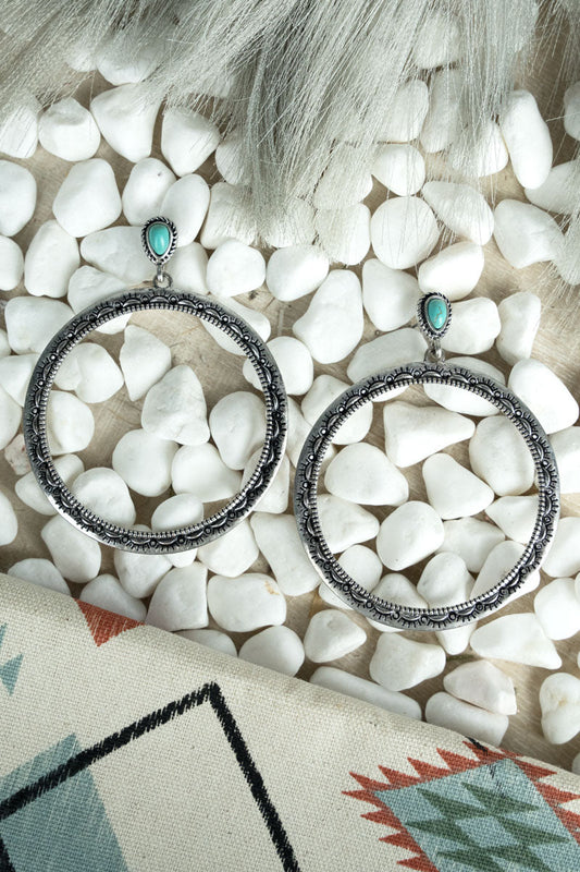 Meridian hoop earrings