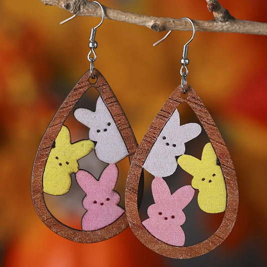 3 Little Rabbits earrings